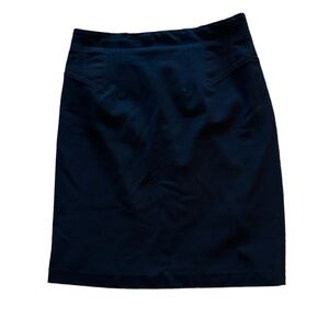 INC International Concepts Black Pencil Stretch Skirt Size 12